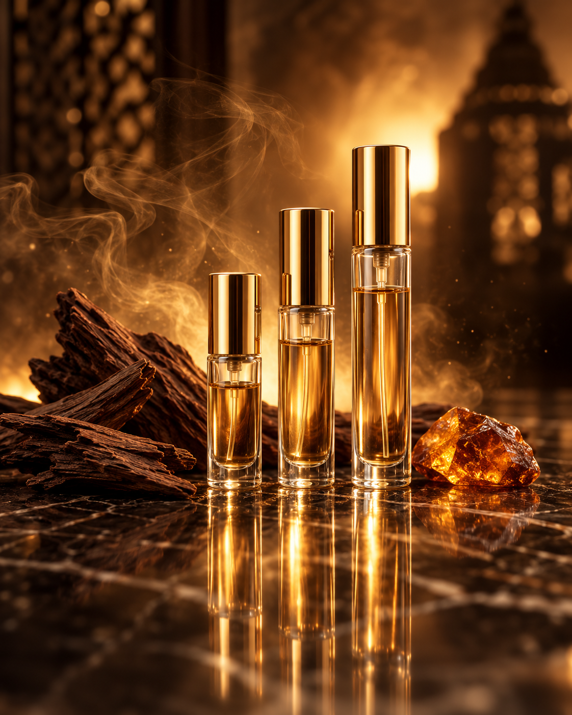 Authentic perfume decant experience